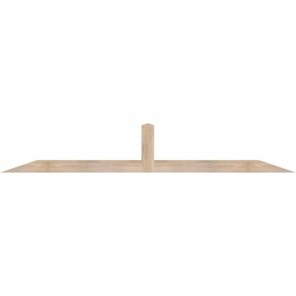 Ekena Millwork Portland Smooth Timber Gable Bracket, Douglas Fir, 84"W x 14"H x 3 1/2"D x 3 1/2"F, 4/12 Pitch GBW084X14X0404POR00SDF - main